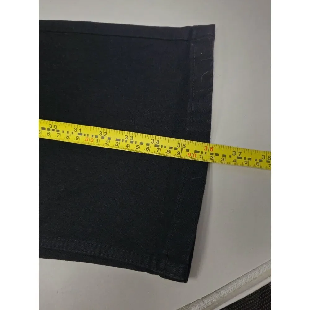 NWT The Perfect Jean NYC Sz 48 Athletic Fit Bandit Black Jean Stretch 36